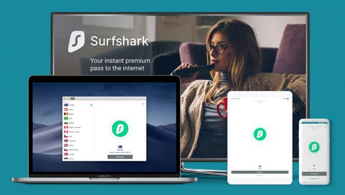 Surfshark to Stream Hulu